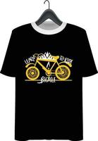 Cycle t-shirt design vector