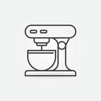 Household Stand Mixer vector concept line icon