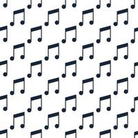 Musical Note vector simple seamless music pattern