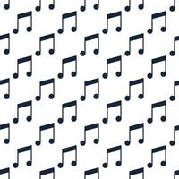 Musical Note vector simple seamless music pattern