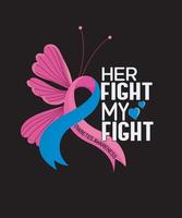 Her Fight my fight vector