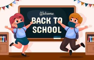 Back to School Concept vector