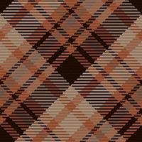 Seamless pattern of scottish tartan plaid. Repeatable background with check fabric texture. Vector backdrop striped textile print.