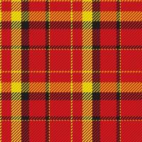 Seamless pattern of scottish tartan plaid. Repeatable background with check fabric texture. Vector backdrop striped textile print.