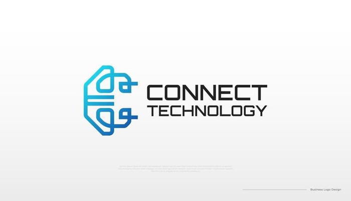 Abstract Letter C Logo with Connected Lines in Modern and Technological Concept. Initial Letter C Logo with Futuristic Style. Great for Business, Technology and Communication Brand Logo