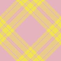 Plaid pattern vector. Check fabric texture. Seamless textile design for clothes, paper print. vector