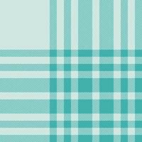 Plaid check pattern. Seamless fabric texture. Tartan textile print. vector