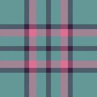 Plaid check pattern. Seamless fabric texture. Tartan textile print. vector
