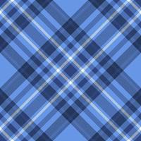 Plaid pattern vector. Check fabric texture. Seamless textile design for clothes, paper print. vector