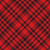 Plaid pattern vector. Check fabric texture. Seamless textile design for clothes, paper print. vector