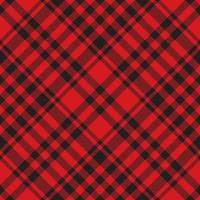 Plaid pattern vector. Check fabric texture. Seamless textile design for clothes, paper print. vector