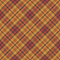 Seamless pattern of scottish tartan plaid. Repeatable background with check fabric texture. Vector backdrop striped textile print.
