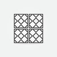 Floor or Wall Tiles outline vector concept icon