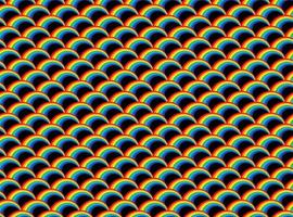 Rainbow pattern seamless. Colorful background vector texture design. Abstract cartoon stripes wallpaper.