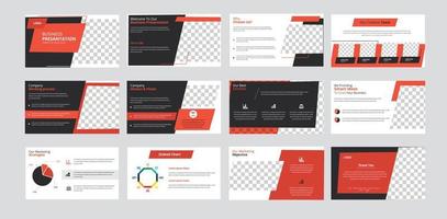 business slides presentation template, Use for modern keynote presentation background, brochure design, website slider, landing page, annual report, company profile.eps vector