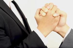 Business and Finance Concepts - Businessmen shake hands photo