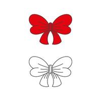 Bow Style Vector icon design illustration