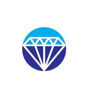 plantilla de logotipo de diamante vector
