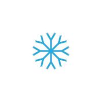 Snow Flake icon Template vector