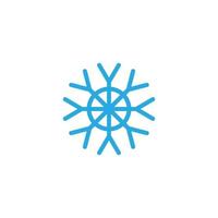 Snow Flake icon Template vector