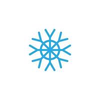 Snow Flake icon Template vector