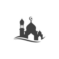 Mosque vector icon illustration design