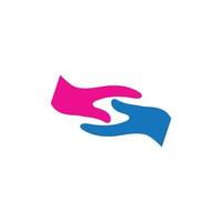 hand icon Vector Illustration design Logo