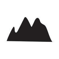 Mountain icon Logo vector