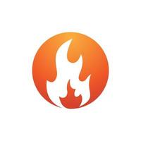 flame icon fire vector design