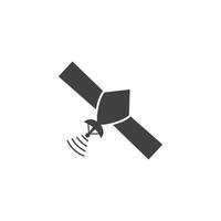 icono de satélite, diseño de ilustraciones vectoriales vector