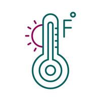 Fahrenheit Vector Icon