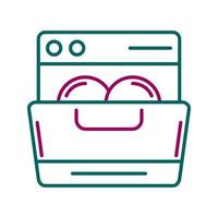 Dishwasher Vector Icon