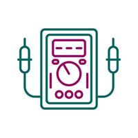 Voltmeter Vector Icon