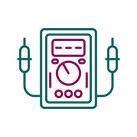 Voltmeter Vector Icon