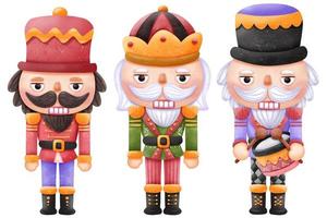 Christmas Series The Nutcracker Illustrations vector