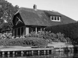 Giethoorn in the netherlands photo
