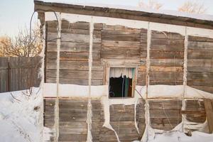 One of the many abandoned buildings found in Delaware Water Gap National Recreation Area. photo