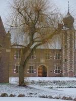 Winter time at Raesfeld castle photo