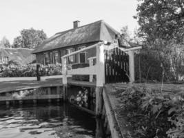 giethoorn en los países bajos foto