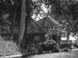 Giethoorn in the netherlands photo