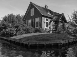 Giethoorn in the netherlands photo