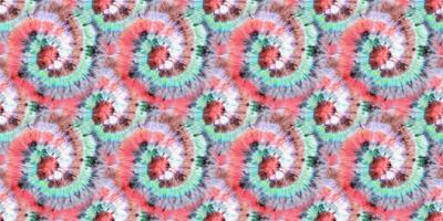 Pink Psychedelic Kaleidoscope. Seamless. Dyed photo