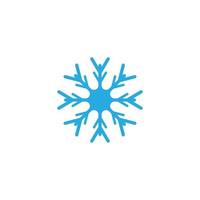 Snow Flake icon Template vector