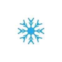 Snow Flake icon Template vector