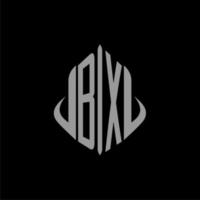 BX initial monogram real estate with building design vector