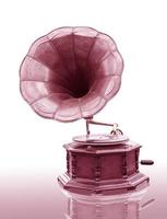 Vintage old Gramophone photo