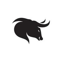 Bull vector icon illustration design