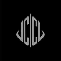 CC initial monogram real estate with building design vector