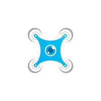 Drone vector icon design illustration