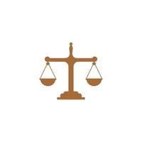 justice law Logo Template vector